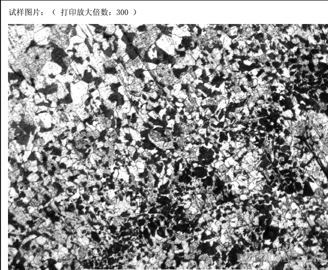 炉子异常升温1000度后铸件心部到铸件边缘组织